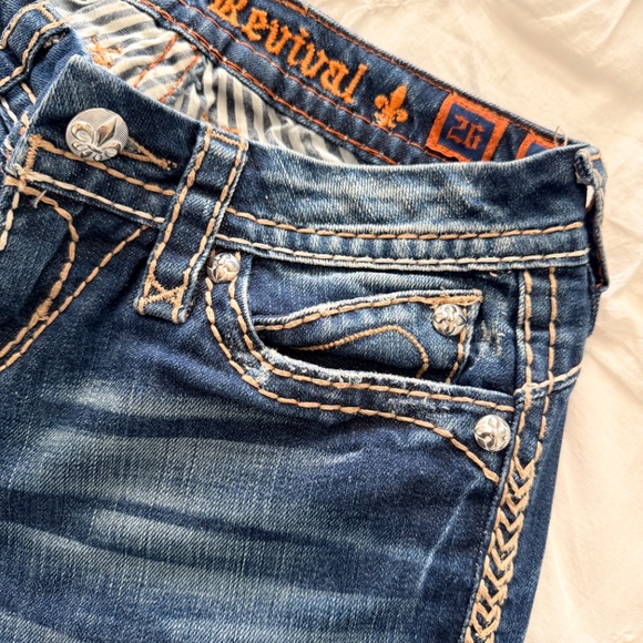 Rock Revival Anja boot cut jeans 26 Y2K - Picture 5 of 9